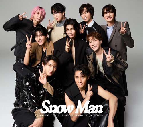 Man カレンダー Snow Manオフィシャルカレンダー 2026.04-2027.03 – 丸善ジュンク堂