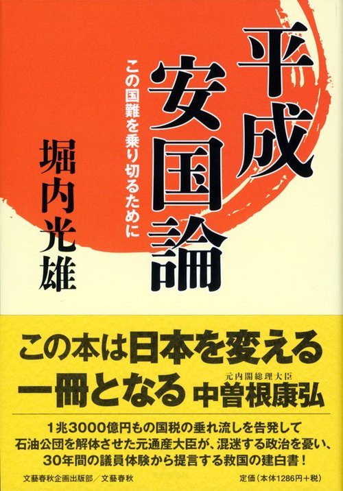この国難を乗り切るために 平成安国論