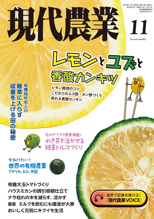 現代農業 2023年 12 月号 [雑誌] |本 | 通販 | Amazon
