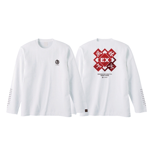Mリーグ　コラボTシャツ　ロンT EX風林火山　BOSS サントリー Mリーグ コラボTシャツ ロンT EX風林火山 BOSS サントリー